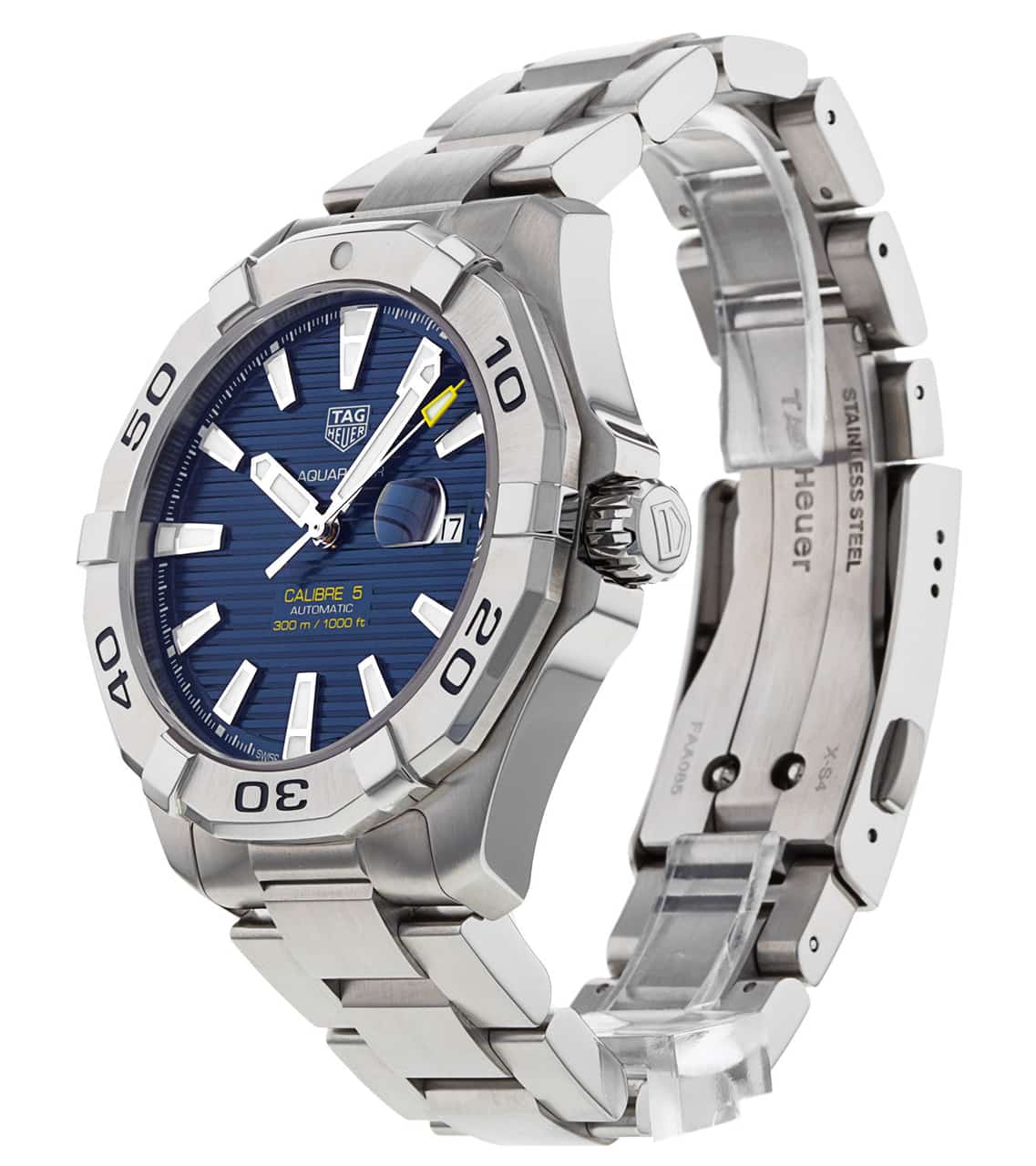  Shop Authentic Tag Heuer Aquaracer Blue Dial Watch for Men - WAY2012.BA0927 - Luxxuri