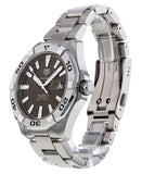  Shop Authentic Tag Heuer Aquaracer Calibre 5 Automatic Sunray Brown Dial Silver Steel Strap Watch for Men - WAY2018.BA0927 - Luxxuri