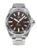  Shop Authentic Tag Heuer Aquaracer Sunray Brown Dial Watch for Men - WAY2018.BA0927 - Luxxuri