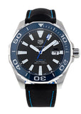  Shop Authentic Tag Heuer Aquaracer Calibre 5 Automatic Black Dial Black Nylon Strap Watch for Men - WAY201C.FC6395 - Luxxuri