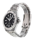  Shop Authentic Tag Heuer Aquaracer Automatic Black Dial Silver Steel Strap Watch for Men - WAY2110.BA0928 - Luxxuri