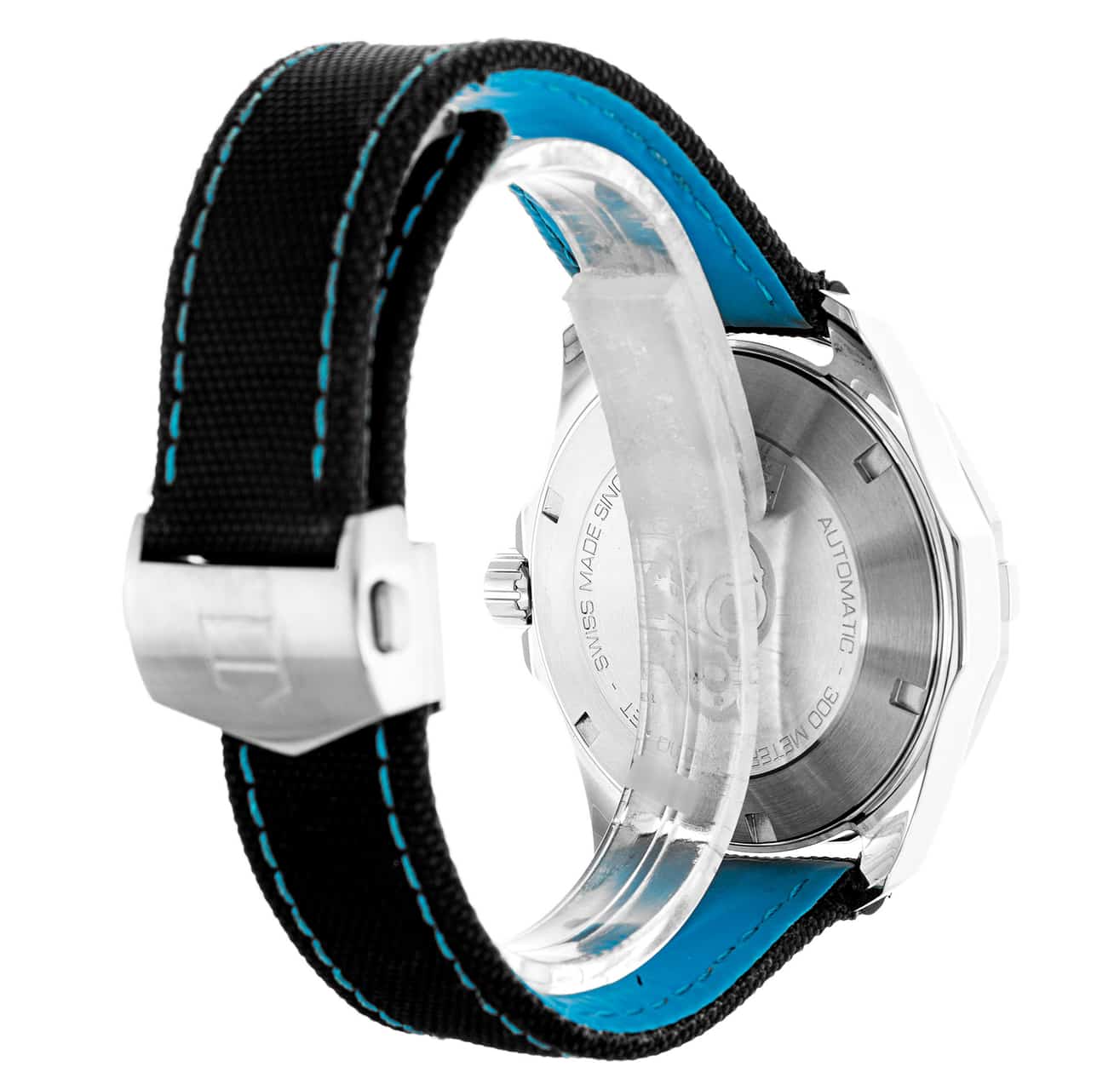  Shop Authentic Tag Heuer Aquaracer Blue Dial Watch for Men - WAY211B.FC6363 - Luxxuri