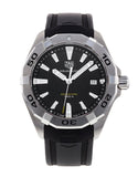  Shop Authentic Tag Heuer Aquaracer Quartz Black Dial Black Rubber Strap Watch for Men -  WBD1110.FT8021 - Luxxuri