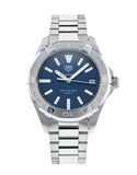  Shop Authentic Tag Heuer Aquaracer Quartz Blue Dial Silver Steel Strap Watch for Women - WBD1312.BA0740 - Luxxuri