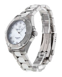  Shop Authentic Tag Heuer Aquaracer White Mother of Pearl Dial Watch for Women - WBD1314.BA0740 - Luxxuri