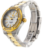  Shop Authentic Tag Heuer Aquaracer Diamonds Mother of Pearl Dial Two Tone Steel Strap Watch for Women - WBD1321.BB0320 - Luxxuri