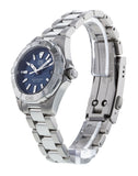  Shop Authentic Tag Heuer Aquaracer Blue Dial Silver Steel Strap Watch for Women - WBD1412.BA0741 - Luxxuri
