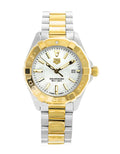  Shop Authentic Tag Heuer Aquaracer Mother of Pearl Dial Two Tone Steel Strap Watch for Men - WBD1420.BB0321 - Luxxuri