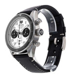  Shop Authentic Tag Heuer Autavia Chronometer Flyback Chronograph Silver Dial Black Leather Strap Watch for Men - CBE511B.FC8279 - Luxxuri