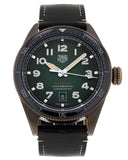  Shop Authentic Tag Heuer Autavia Olive Green Dial Watch for Men - WBE5190.FC8268 - Luxxuri