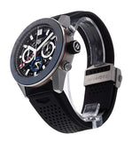  Shop Authentic Tag Heuer Carrera Automatic Chronograph Steel & Ceramic Black Dial Black Rubber Strap Watch for Men - CBG2A1Z.FT6157 - Luxxuri