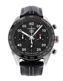  Shop Authentic Tag Heuer Carrera Porsche Chronograph Special Edition Black Dial Black Leather Strap Watch for Men - CBN2A1F.FC6492 - Luxxuri