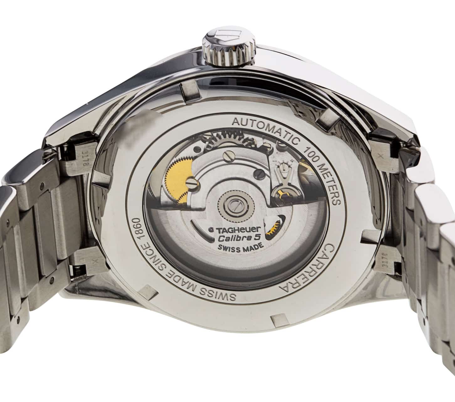 Tag Heuer Carrera Automatic Blue Dial Silver Steel Strap Watch for Men - WAR201E.BA0723