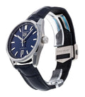  Shop Authentic Tag Heuer Carrera Date Blue Dial Blue Leather Strap Watch for Men - WBN2112.FC6504 - Luxxuri