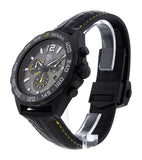  Shop Authentic Tag Heuer Formula 1 Chronograph Senna Black Dial Black Leather Strap Watch for Men - CAZ101AJ.FC6487 - Luxxuri