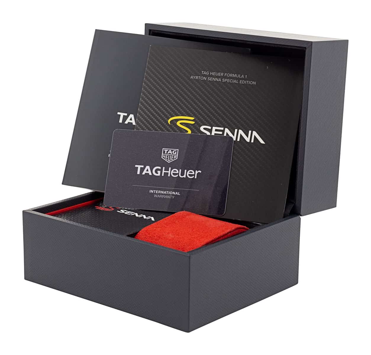  Shop Authentic Tag Heuer Formula 1 Chronograph Senna Black Dial Black Leather Strap Watch for Men - CAZ101AJ.FC6487 - Luxxuri