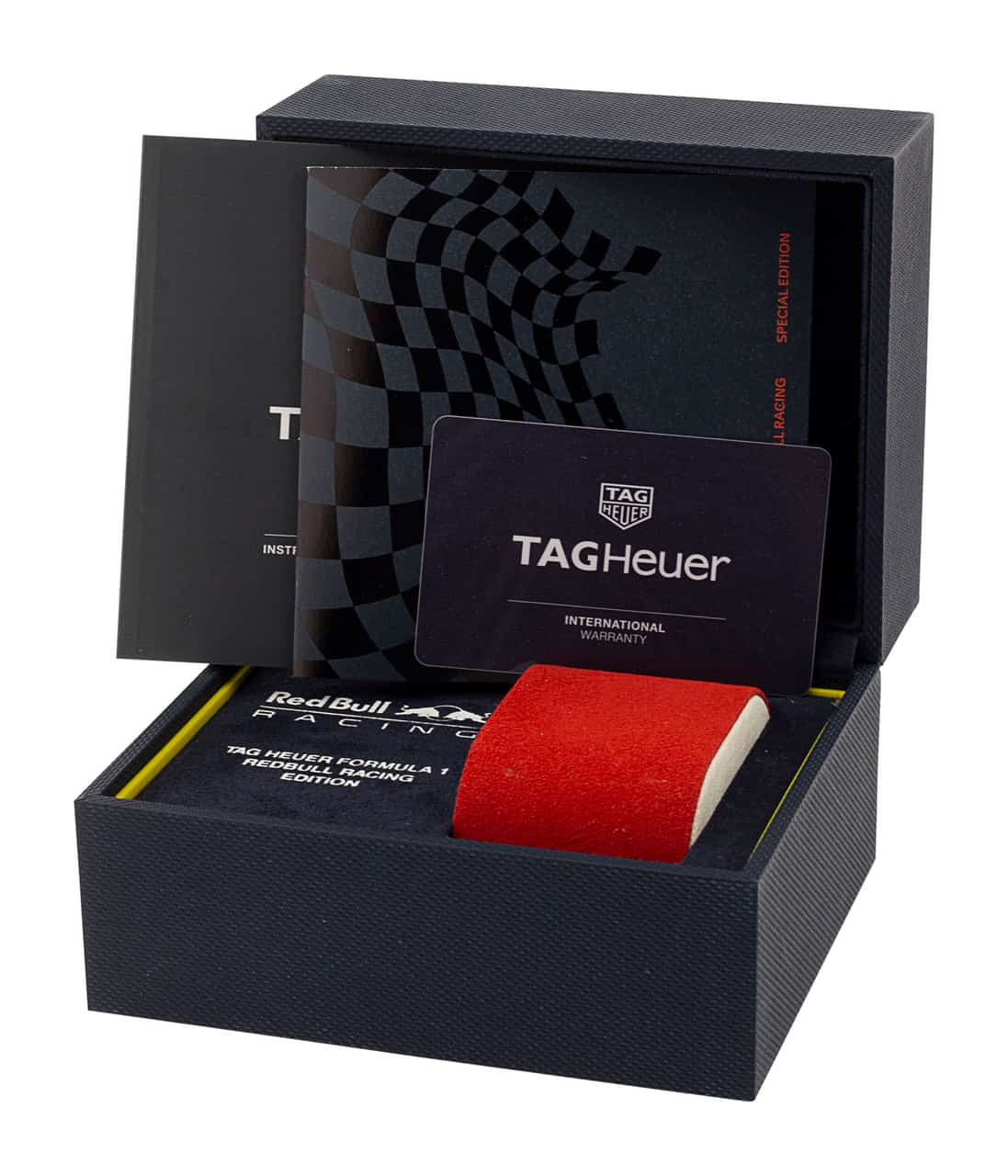  Shop Authentic Tag Heuer Formula 1 Red Bull Racing Chronograph Blue Dial Blue Rubber Strap Watch for Men - CAZ101AL.FT8052 - Luxxuri