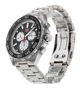  Shop Authentic Tag Heuer Formula 1 Chronograph Black Dial Silver Steel Strap Watch for Men - CAZ101E.BA0842 - Luxxuri