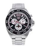  Shop Authentic Tag Heuer Formula 1 Indy 500 Special Edition Black Dial Silver Steel Strap Watch for Men - CAZ101V.BA0842 - Luxxuri