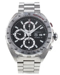Tag Heuer Formula 1 Calibre 16 Automatic Chronograph Black Dial Silver Steel Strap Watch for Men - CAZ2010.BA0876