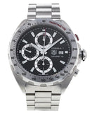  Shop Authentic Tag Heuer Formula 1 Calibre 16 Automatic Chronograph Black Dial Silver Steel Strap Watch for Men - CAZ2010.BA0876 - Luxxuri
