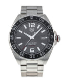  Shop Authentic Tag Heuer Formula 1 Calibre 5 Chronograph Anthracite Dial Silver Steel Strap Watch for Men - WAZ2011.BA0842 - Luxxuri