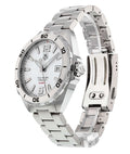  Shop Authentic Tag Heuer Formula 1 Calibre 5 Automatic White Dial Silver Steel Strap Watch for Men - WAZ2114.BA0875 - Luxxuri