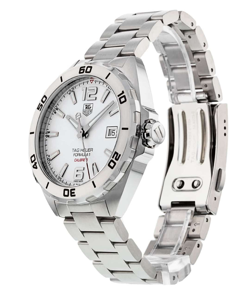  Shop Authentic Tag Heuer Formula 1 White Dial Watch for Men - WAZ2114.BA0875 - Luxxuri