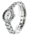  Shop Authentic Tag Heuer Link Diamonds Mother of Pearl Dial Silver Steel Strap Watch for Women - WAT1411.BA0954 - Luxxuri
