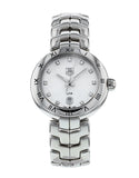  Shop Authentic Tag Heuer Link Diamonds Mother of Pearl Dial Silver Steel Strap Watch for Women - WAT1411.BA0954 - Luxxuri