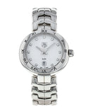  Shop Authentic Tag Heuer Link Diamonds Mother of Pearl Dial Silver Steel Strap Watch for Women - WAT1411.BA0954 - Luxxuri