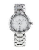  Shop Authentic Tag Heuer Link Diamonds Mother of Pearl Dial Silver Steel Strap Watch for Women - WAT1411.BA0954 - Luxxuri