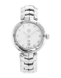 Shop Authentic Tag Heuer Link Diamonds Silver Dial Silver Steel Strap Watch for Women - WAT1413.BA0954 - Luxxuri
