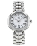  Shop Authentic Tag Heuer Link Roman Numeral Silver Dial Silver Steel Strap Watch for Women - WAT1416.BA0954 - Luxxuri