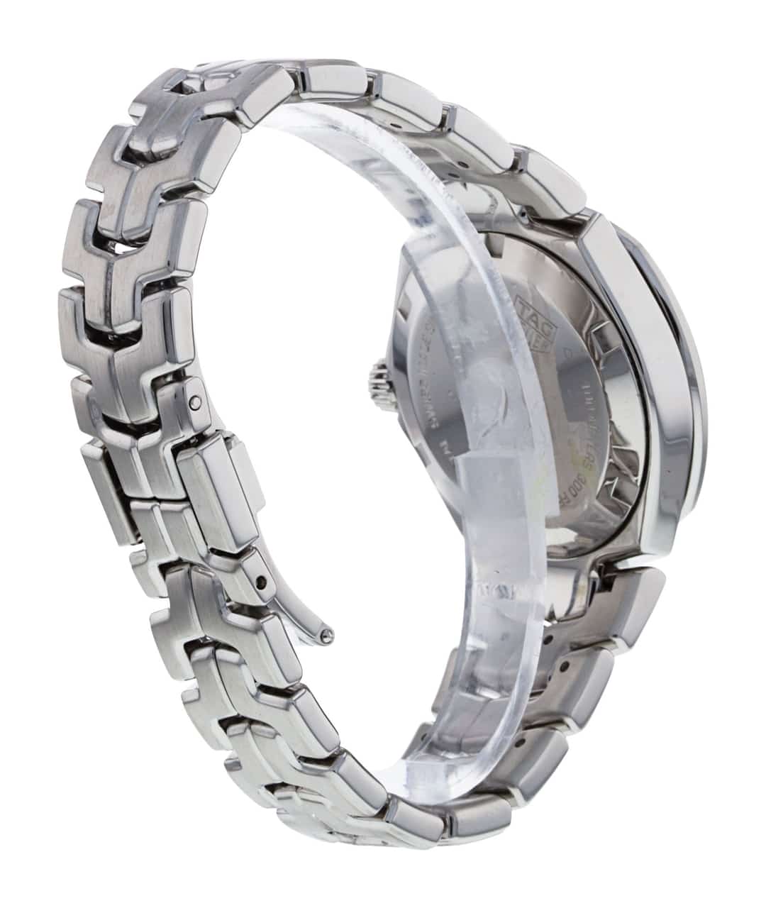  Shop Authentic Tag Heuer Link Quartz Diamonds Mother of Pearl Dial Silver Steel Strap Watch for Women - WBC1312.BA0600 - Luxxuri