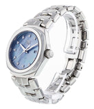  Shop Authentic Tag Heuer Link Quartz Diamonds Blue Mother of Pearl Dial Silver Steel Strap Watch for Women - WBC1313.BA0600 - Luxxuri