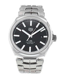  Shop Authentic Tag Heuer Link Quartz Black Dial Silver Steel Strap Watch for Women - WBC2110.BA0603 - Luxxuri