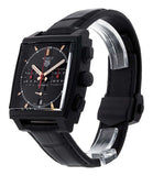  Shop Authentic Tag Heuer Monaco Automatic Chronograph Black Dial Black Leather Strap Watch for Men - CBL2180.FC6497 - Luxxuri