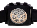  Shop Authentic Tag Heuer Monaco Automatic Chronograph Black Dial Black Leather Strap Watch for Men - CBL2180.FC6497 - Luxxuri