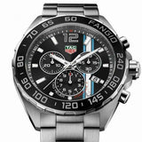  Shop Authentic Tag Heuer Formula 1 Chronograph Black Dial Silver Steel Strap Watch for Men - CAZ101H.BA0842 - Luxxuri