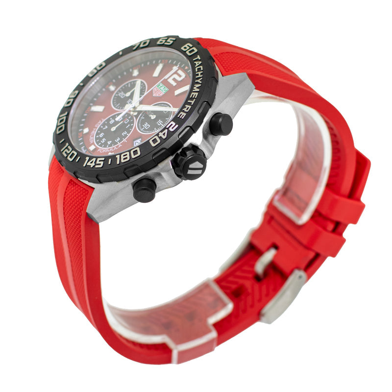  Shop Authentic Tag Heuer Formula 1 Red Dial Watch for Men - CAZ101AN.FT8055 - Luxxuri