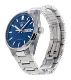  Shop Authentic Tag Heuer Carrera Day Date Blue Dial Silver Steel Strap Watch for Women - WBN2012.BA0640 - Luxxuri