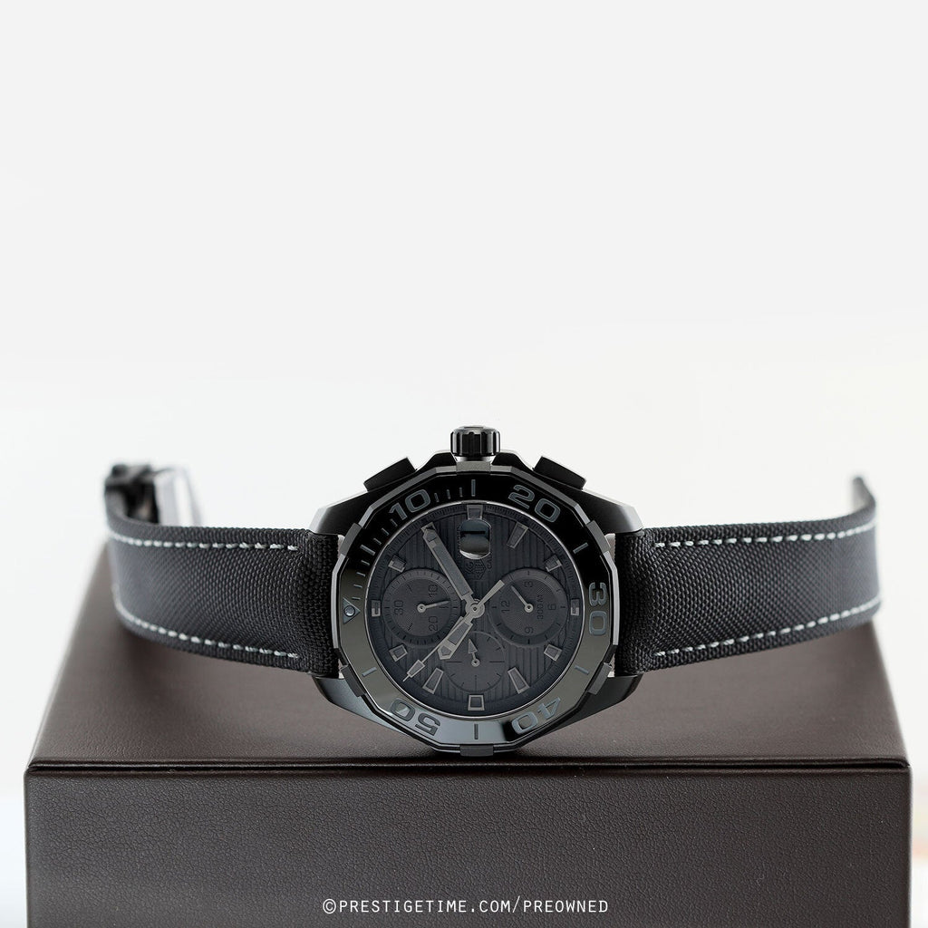  Shop Authentic Tag Heuer Aquaracer Titanium Grey Dial Watch for Men - CAY218B.FC6370 - Luxxuri