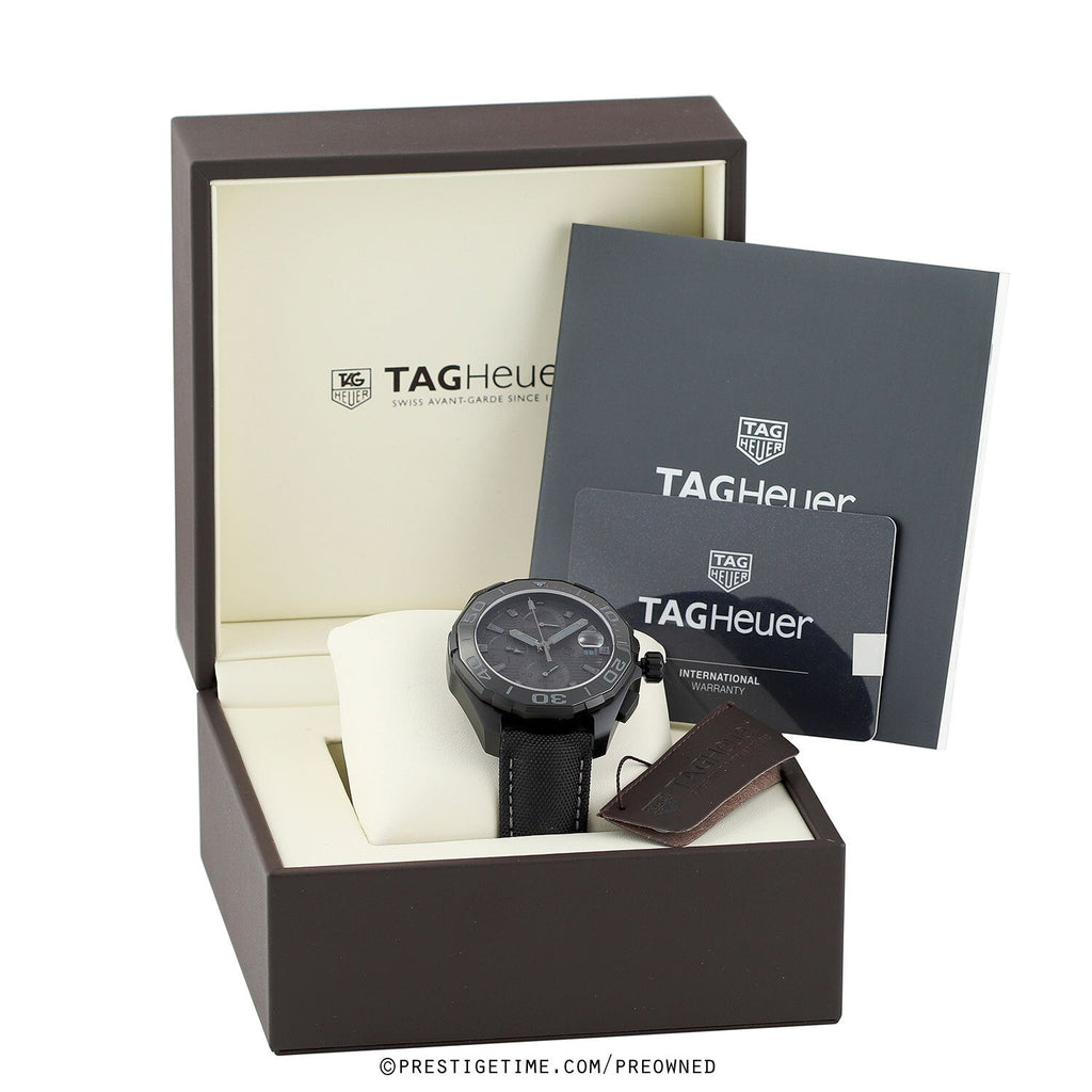  Shop Authentic Tag Heuer Aquaracer Titanium Grey Dial Watch for Men - CAY218B.FC6370 - Luxxuri