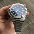  Shop Authentic Tag Heuer Aquaracer Blue Dial Watch for Men - WAY2012.BA0927 - Luxxuri