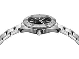  Shop Authentic Tag Heuer Aquaracer Professional 200 Quartz Black Dial Silver Steel Strap Watch for Women - WBP1410.BA0622 - Luxxuri