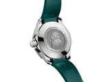  Shop Authentic Tag Heuer Aquaracer Professional 300 Automatic Diamonds Green Dial Green Rubber Strap Watch for Women - WBP231G.FT6226 - Luxxuri