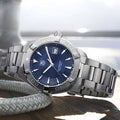  Shop Authentic Tag Heuer Aquaracer Quartz Blue Dial Silver Steel Strap Watch for Men - WAY1112.BA0928 - Luxxuri