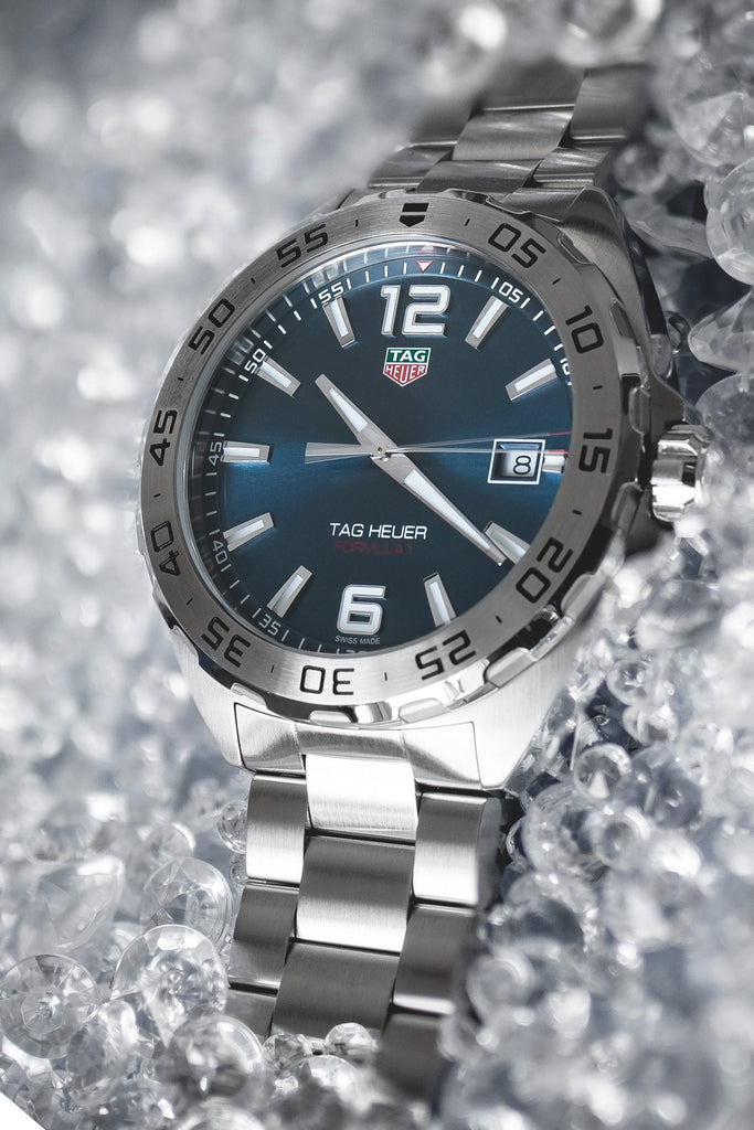  Shop Authentic Tag Heuer Formula 1 Blue Dial Silver Steel Strap Watch for Men - WAZ1118.BA0875 - Luxxuri