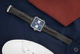  Shop Authentic Tag Heuer Monaco Automatic Chronograph Blue Dial Black Leather Strap Watch for Men - CAW211P.FC6356 - Luxxuri